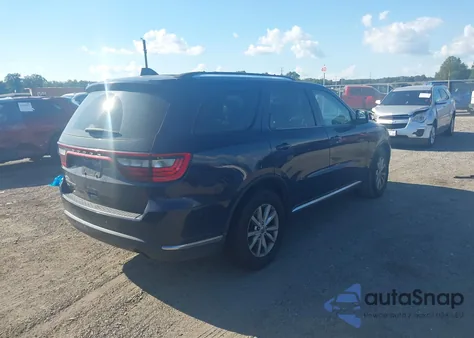2015 Dodge Durango Sxt из США, поврежденный, VIN 1C4RDJAG3FC145960